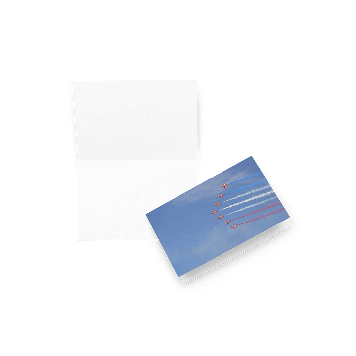 Red Arrows Fly Over (Greeting Card) product image (2)