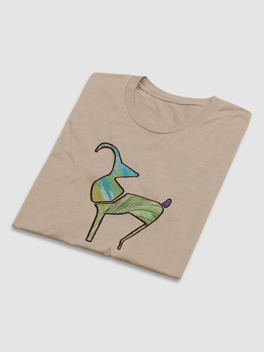 African Art Colorful Animal UltraSoft Tri-Blend Tee product image (6)