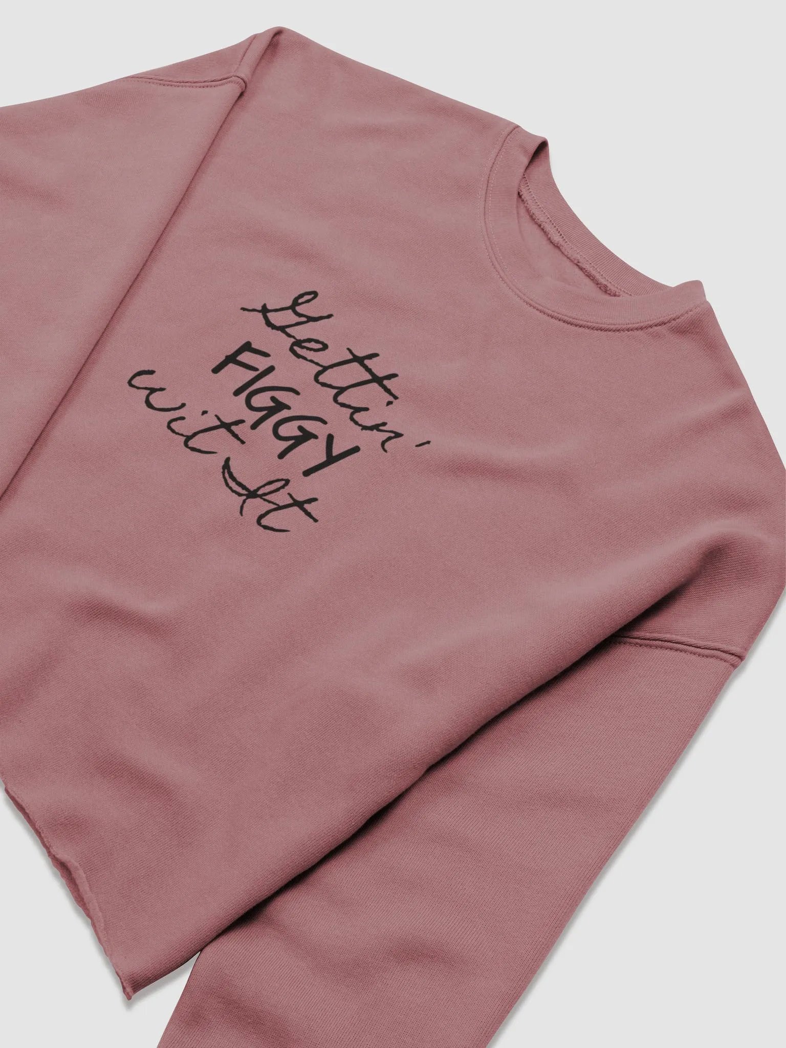 Gettin' Figgy Wit It - Cropped Sweatshirt product image (3)