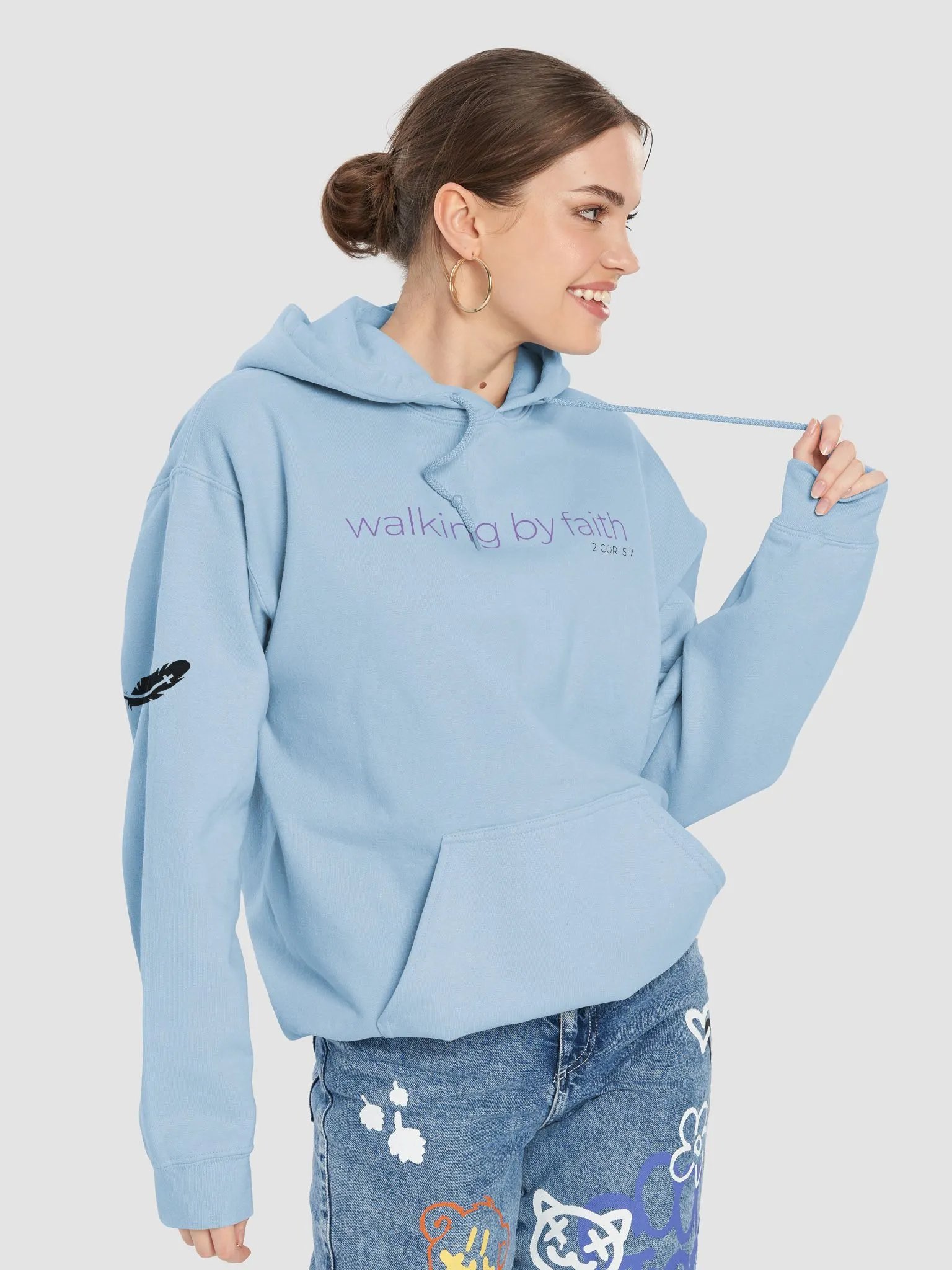 Walking by Faith Hoodie product image (7)