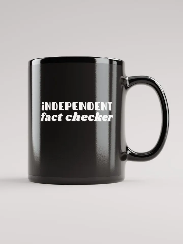 Independent Fact Check Mug product image (2)