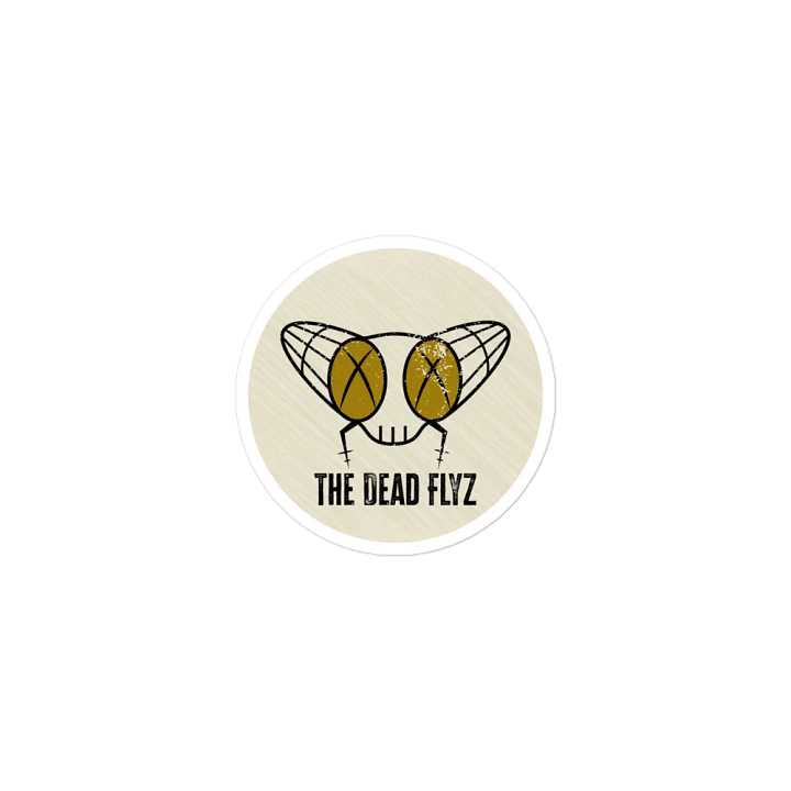 The Dead Flyz Magnet (circle) product image (1)