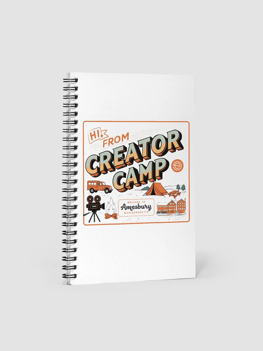 Hi from Creator Camp Notebook product image (1)