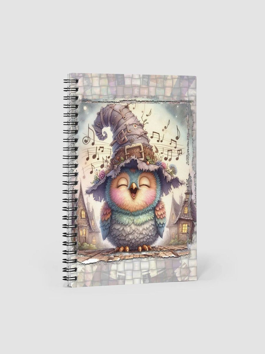 Enchanted Owl Dreams Spiral Notebook product image (3)
