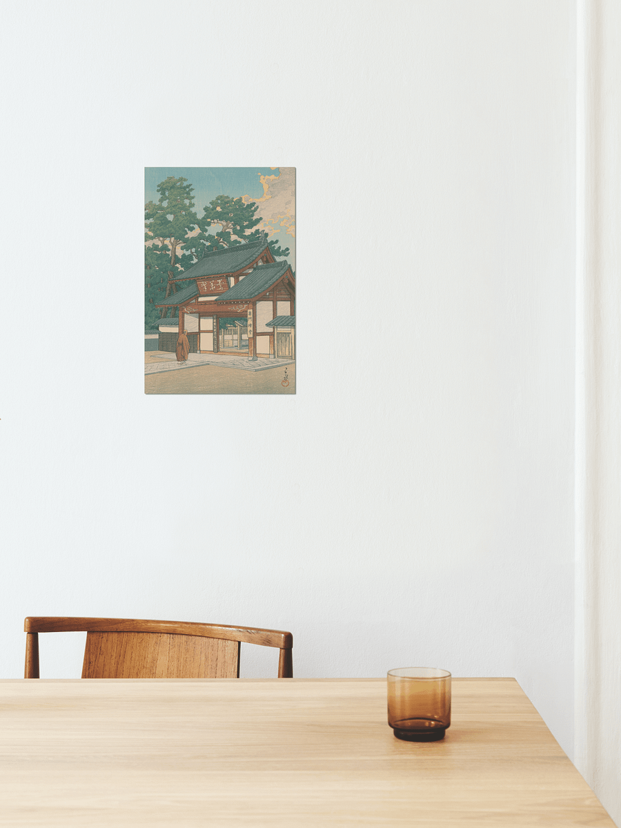 Zuisen Temple, Narumi - Kawase Hasui product image (1)