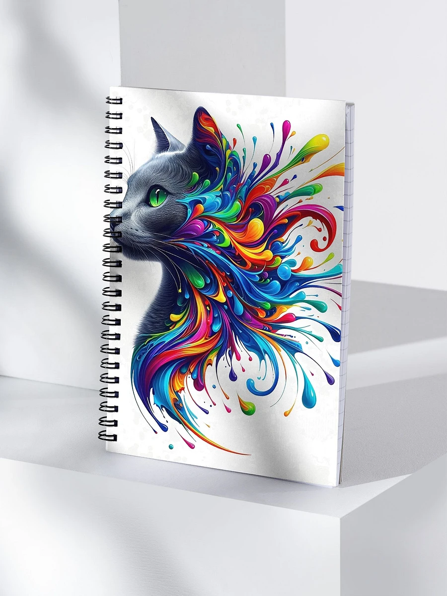 Spiral Notebook: Russian Blue 4 product image (4)