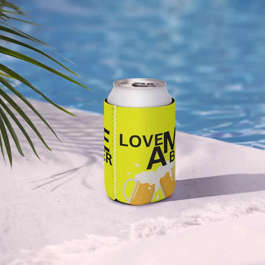 LOVE ME A BEER Can Cooler product image (8)