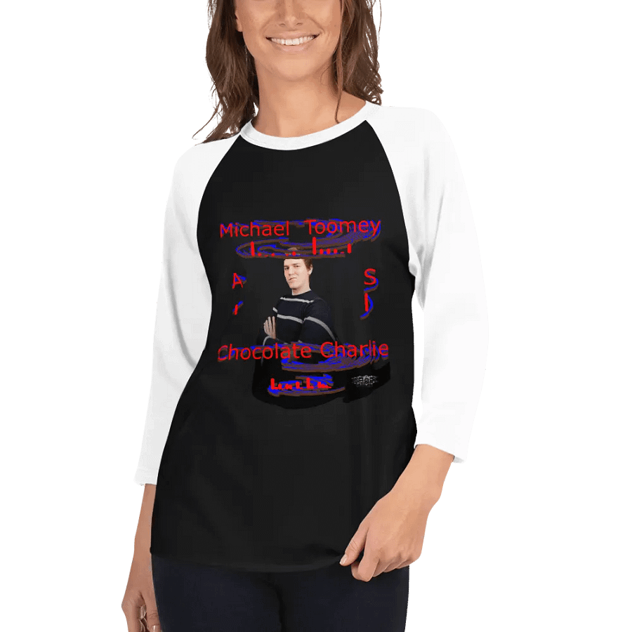 Michael Toomey As Chocolate Charlie 00 - Fine Jersey Raglan Tee product image (14)