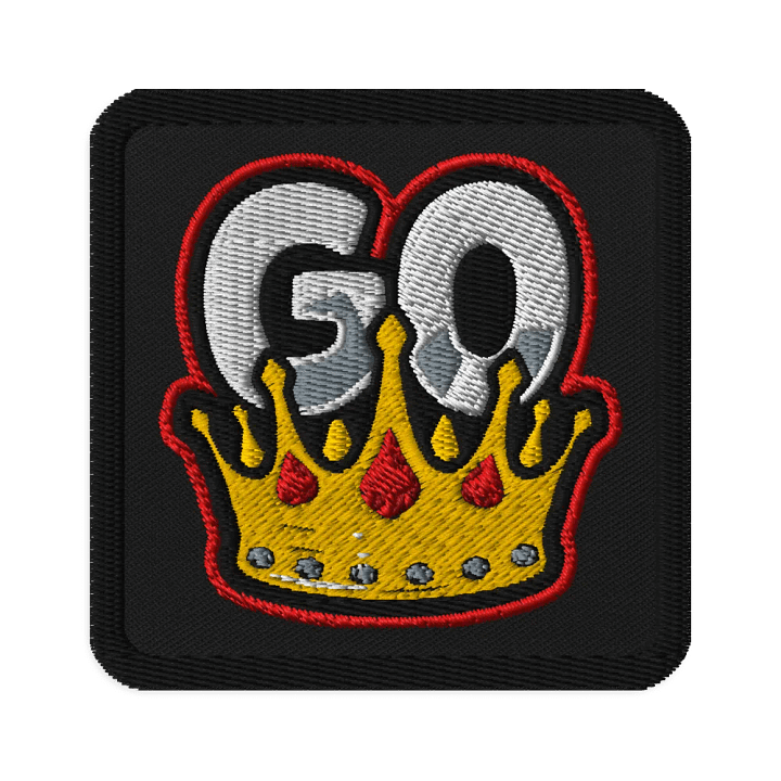 Great One KING Embroidered Patch product image (1)