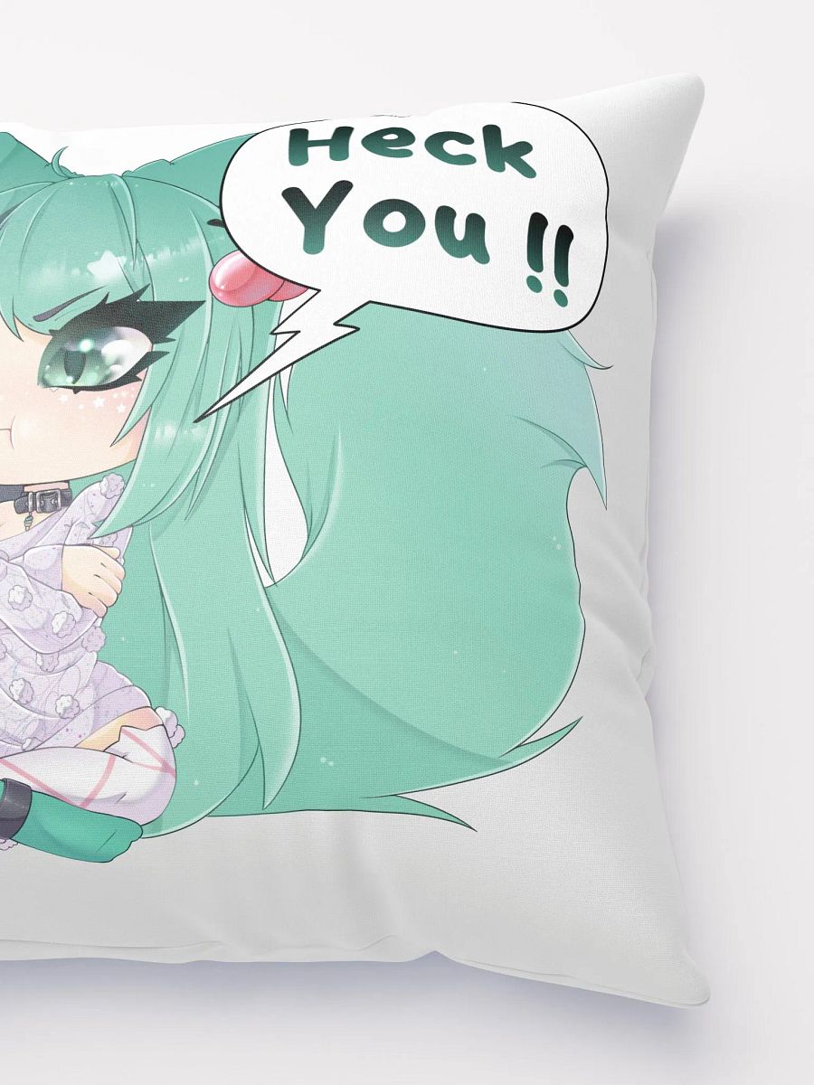 Mintzey ''Heck You!'' Chibi Pout Double Sided Pillow product image (3)