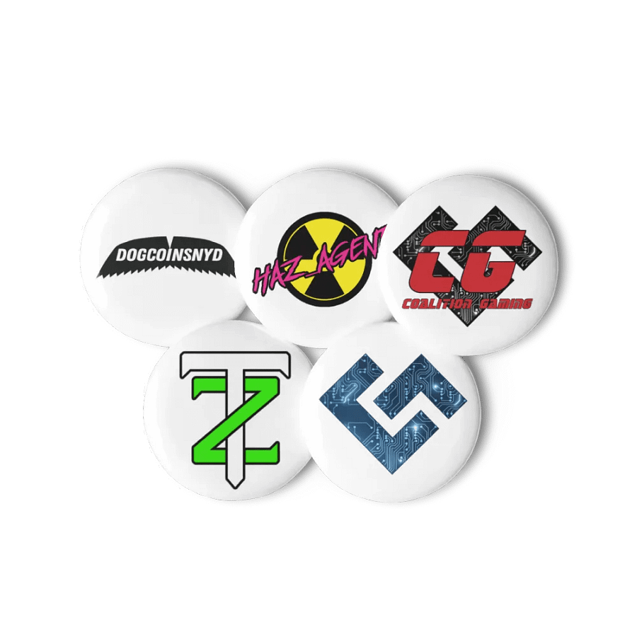 Coalition Gaming Crew Buttons product image (1)
