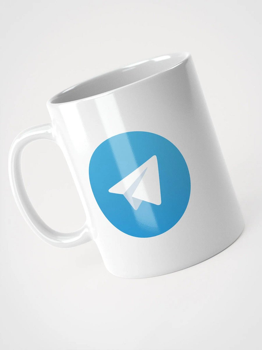 Taza con el logo Telegram Classic product image (3)