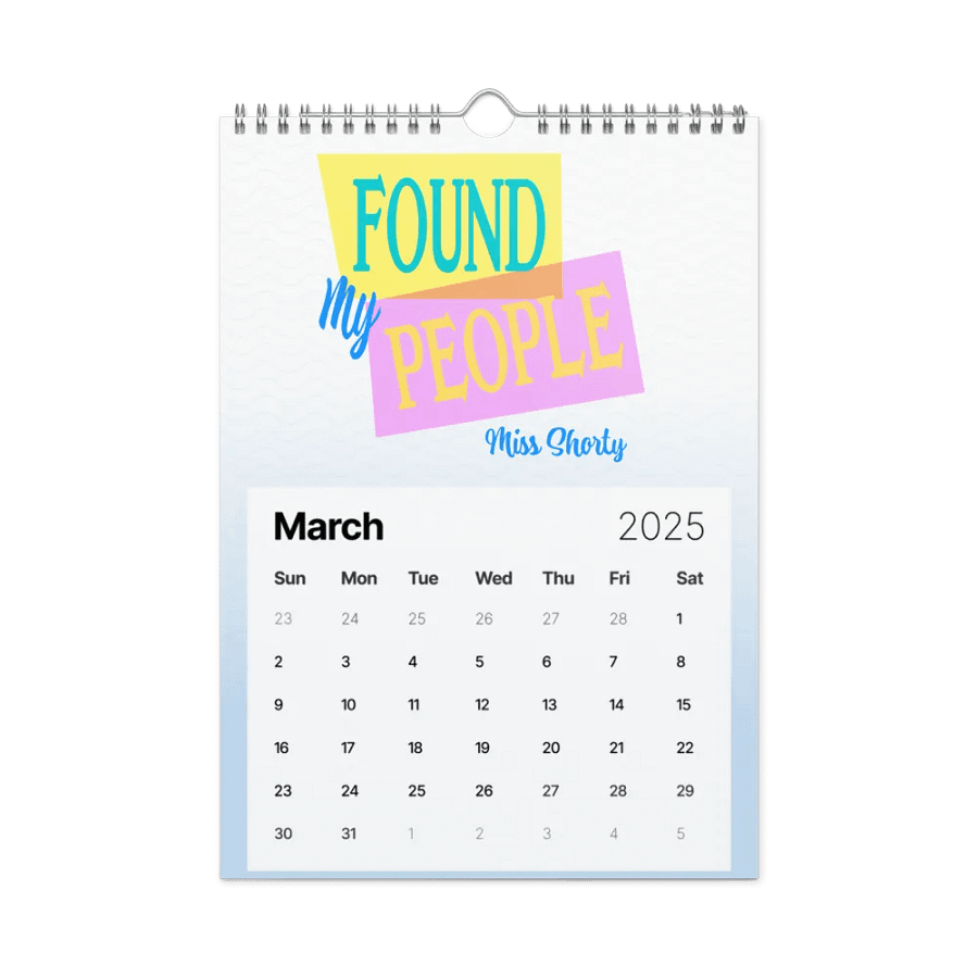 The Shorty Calendar filled with Everything Miss Shorty! product image (4)