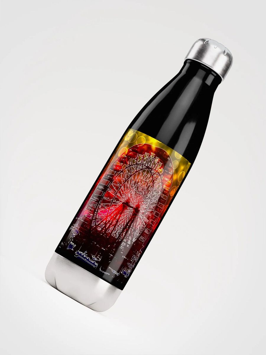 Vintage Worlds Fair Ferris Wheel Stainless Steel Waterbottle product image (4)