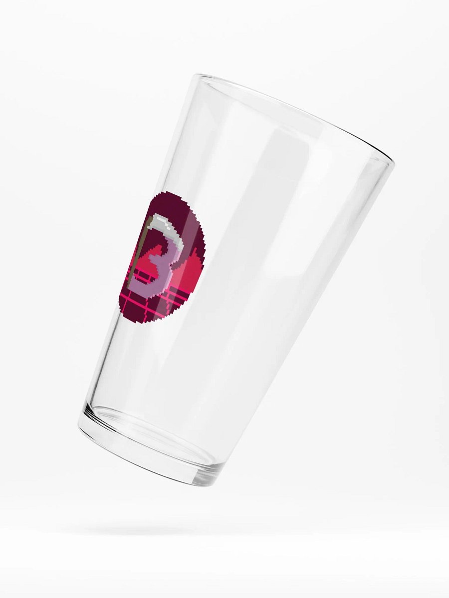 Scythe Harbingerofbeth Logo Pint Glass designed by Cassafrassarole product image (5)