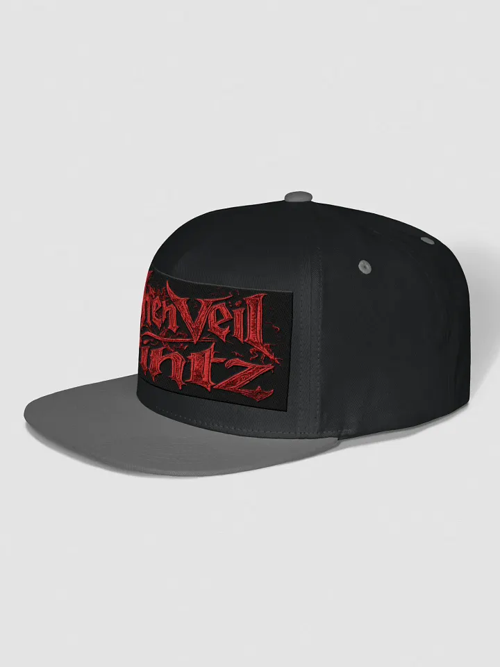 Ashen Veil Gothic Snapback Cap product image (2)
