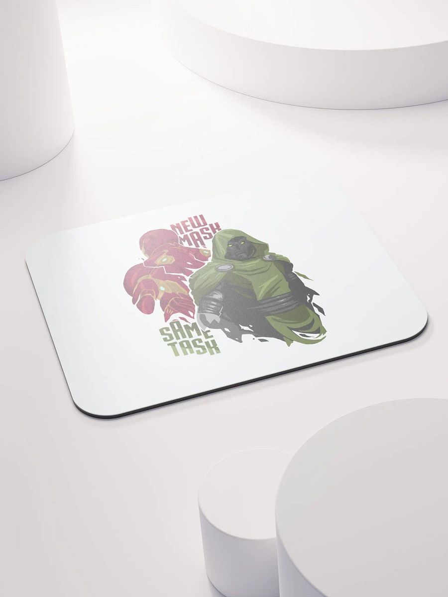 'New Mask Same Task' Mousepad product image (4)