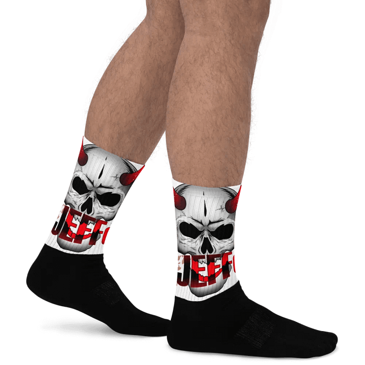Black Foot Sublimated Socks product image (2)