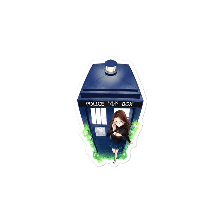 Whovie tardis Magnet product image (2)