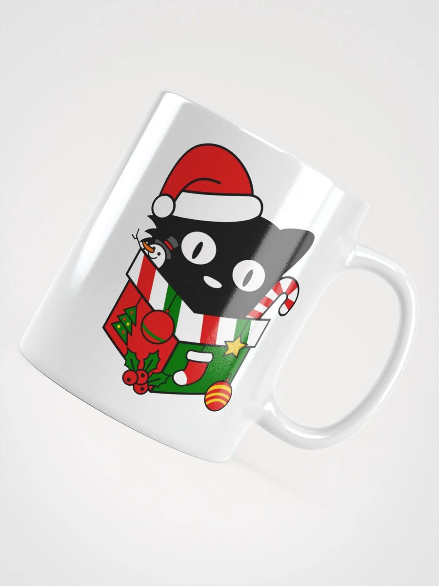 Christmas Cat in a Box Mug product image (4)