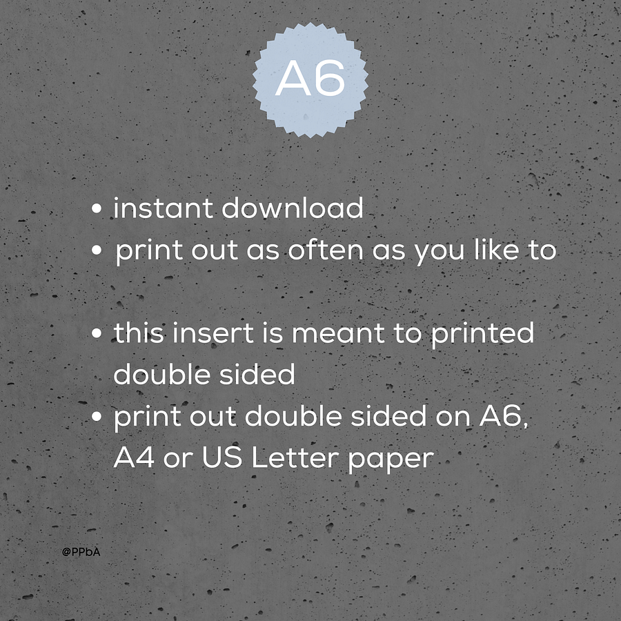 future log with note pages - A6 - 2025-26 product image (5)
