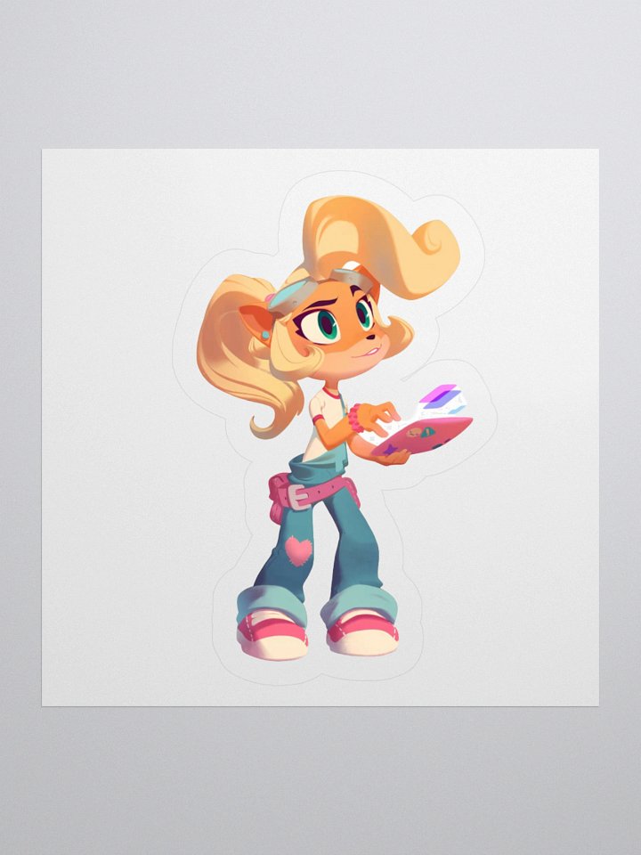 CoCo Bandicoot Kiss Cut Stickers product image (2)