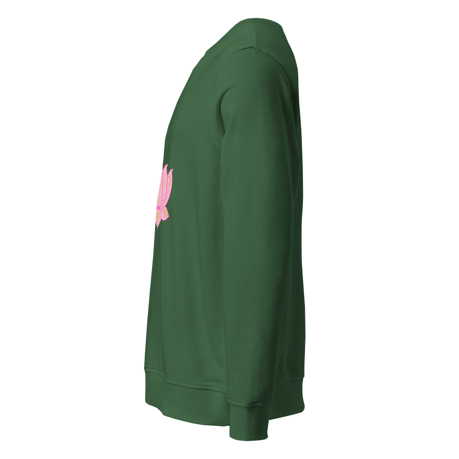 Golden Lotus Organic Sweatshirt product image (3)