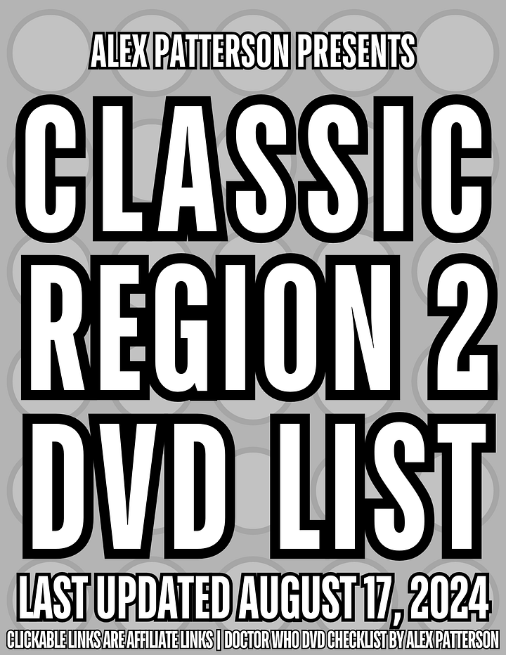 Classic Region 2 DVD List product image (1)