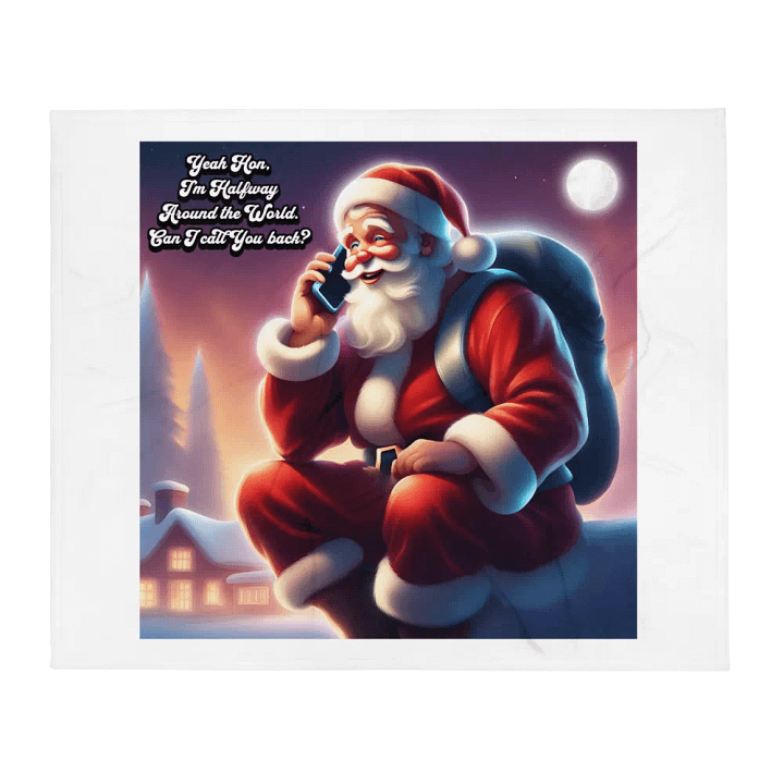 Honey, Can I Call You Back? Santa Blacket product image (2)