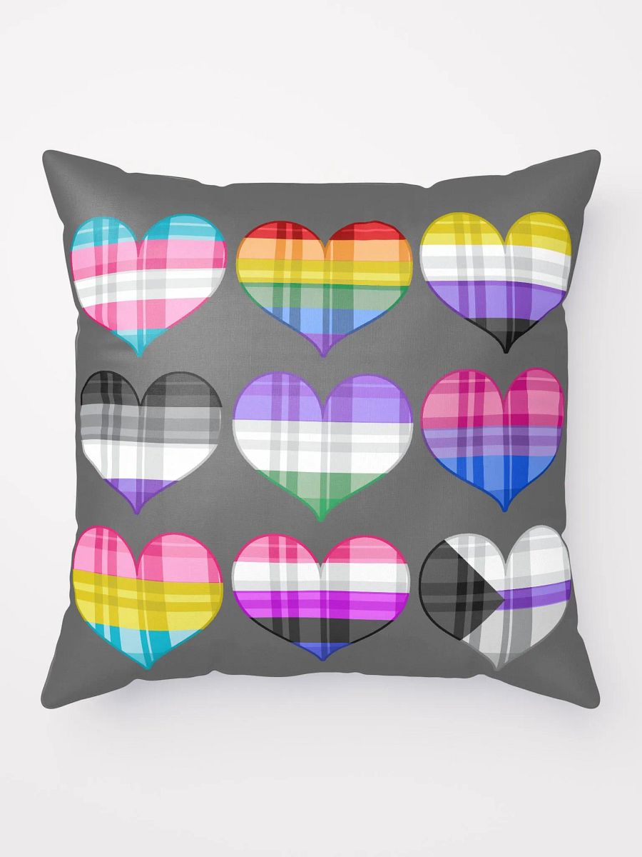 All Hearts Pillow - Dark product image (5)