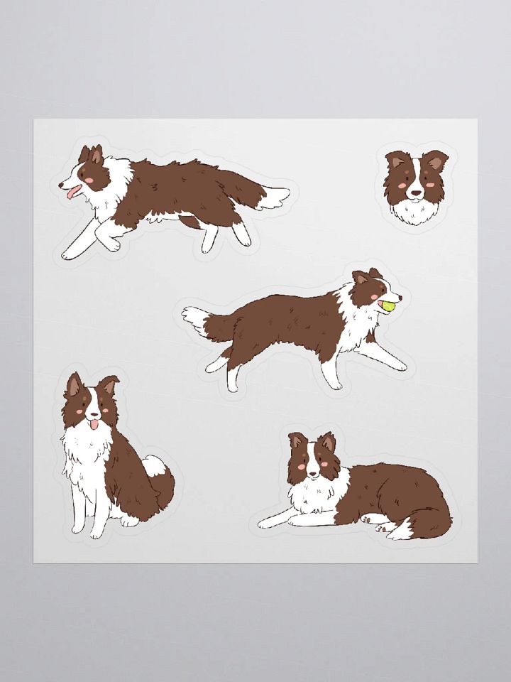 Border Collie Activity Sticker Pack product image (2)