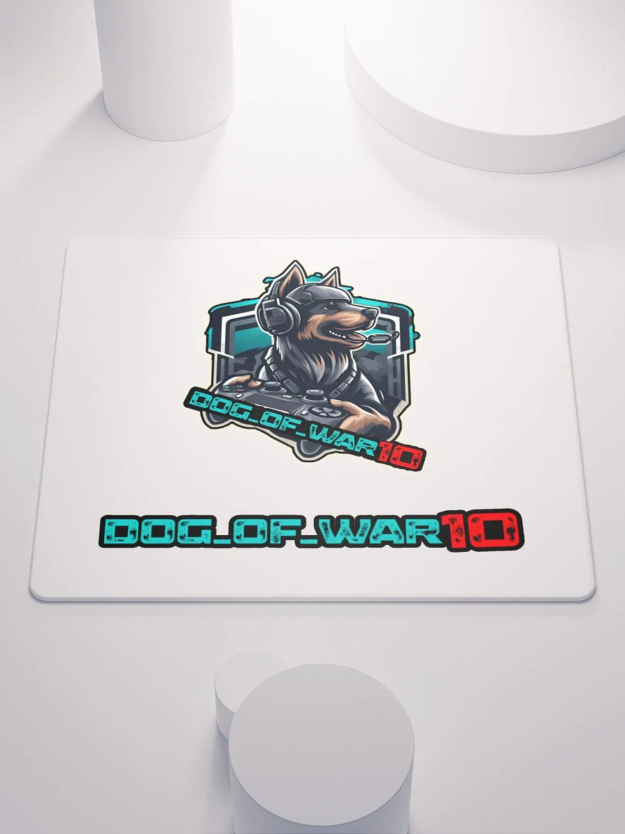 Dog of War Gaming Mouse Pad product image (1)