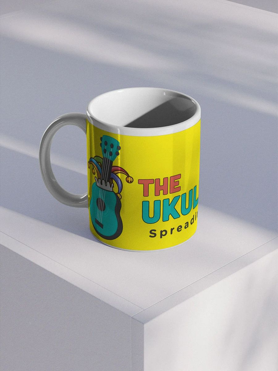 The Ukulele Fool Coffee Mug - Yellow product image (1)