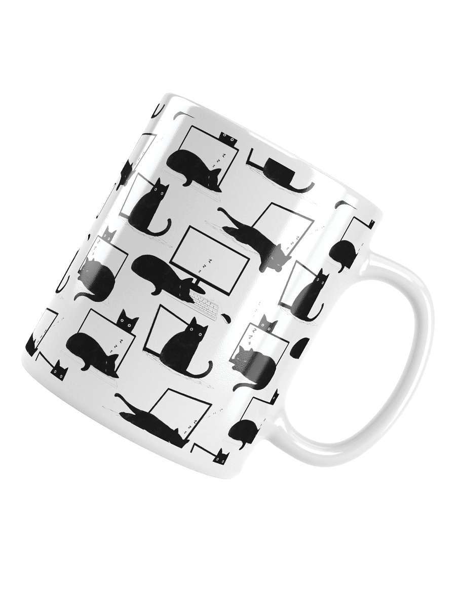 Cats Sleeping on Laptops Mug product image (10)