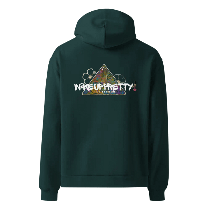 Woke Up Pretty, It's A Problem AS Colour Unisex Premium Oversized Hoodie product image (1)