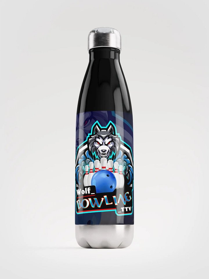 wolf bowling water bottle product image (1)