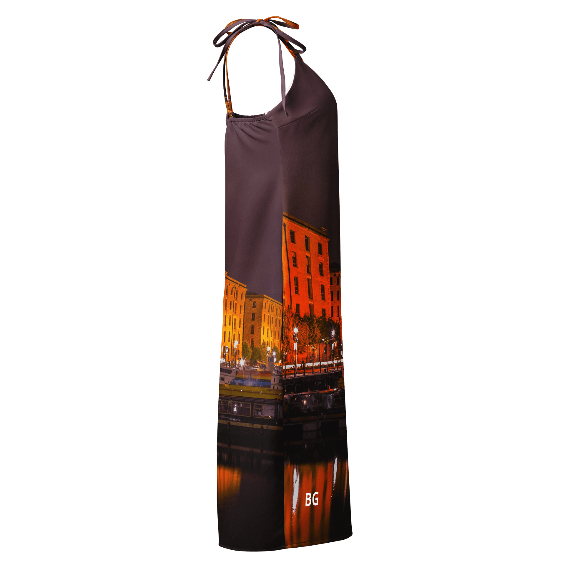 'Somewhere in the City' Chiffon Slip Dress product image (4)