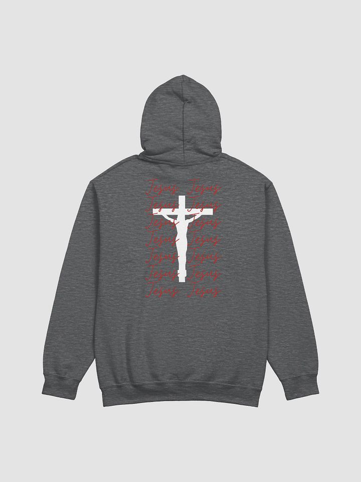 Jesus on the Cross Hoodie - Dark Colors product image (2)