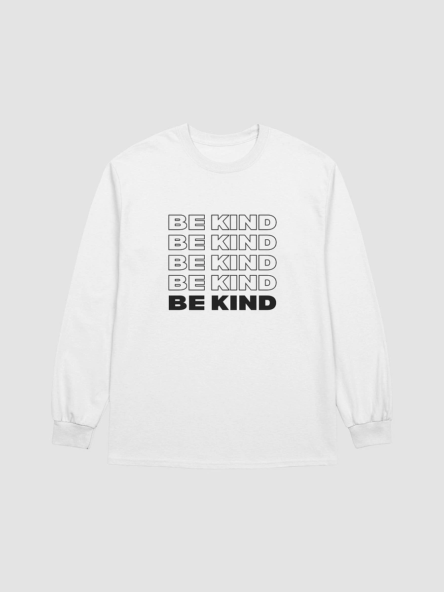 Be Kind - Cotton Long Sleeve T-Shirt product image (5)