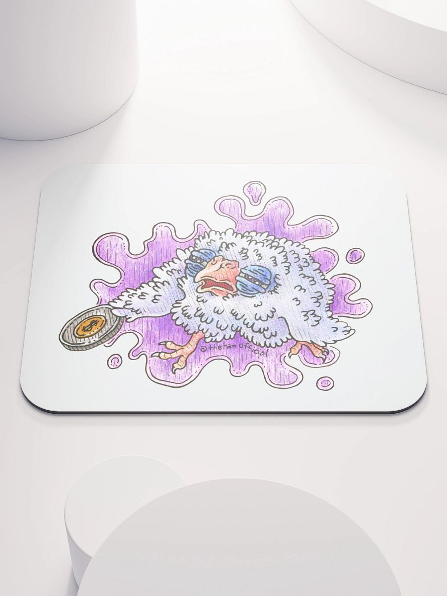 Coin Bird Mousepad product image (1)