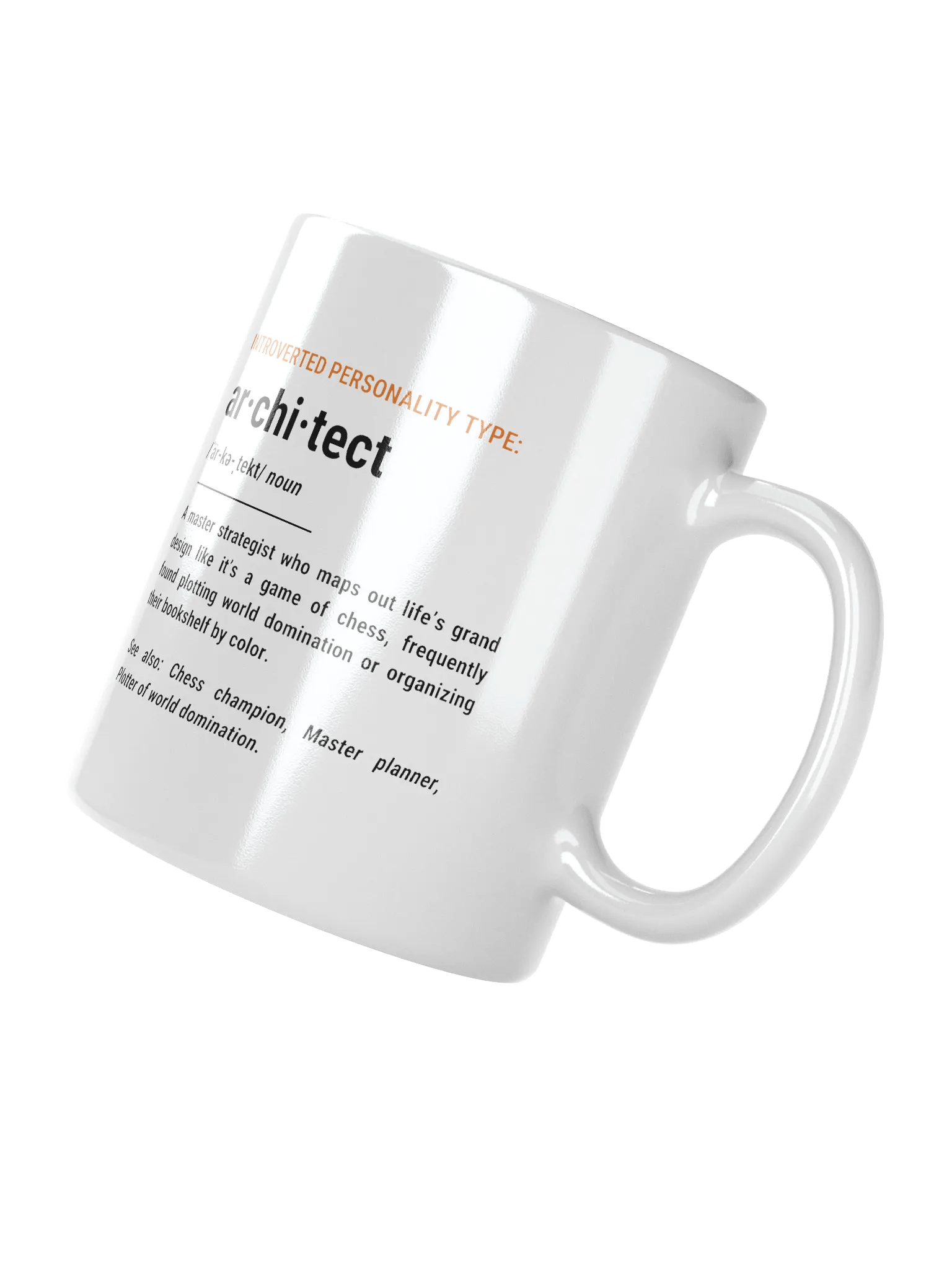 Introverted Personality Type: Architect Mug product image (3)