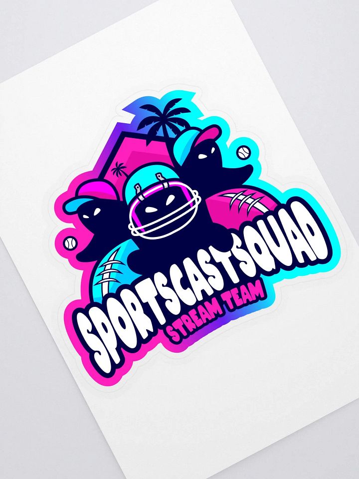 SCS STREAM TEAM STICKER product image (2)
