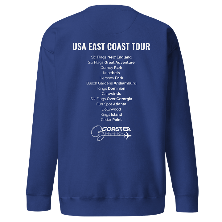 USA East Coast Tour CB Logo Sweatshirt - Dark Colours product image (9)