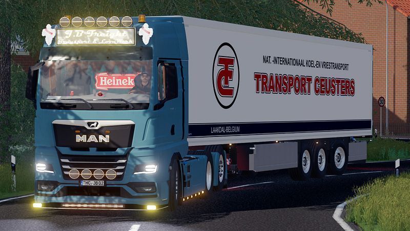 [FS22] MAN TGX J.B Freight 2.0