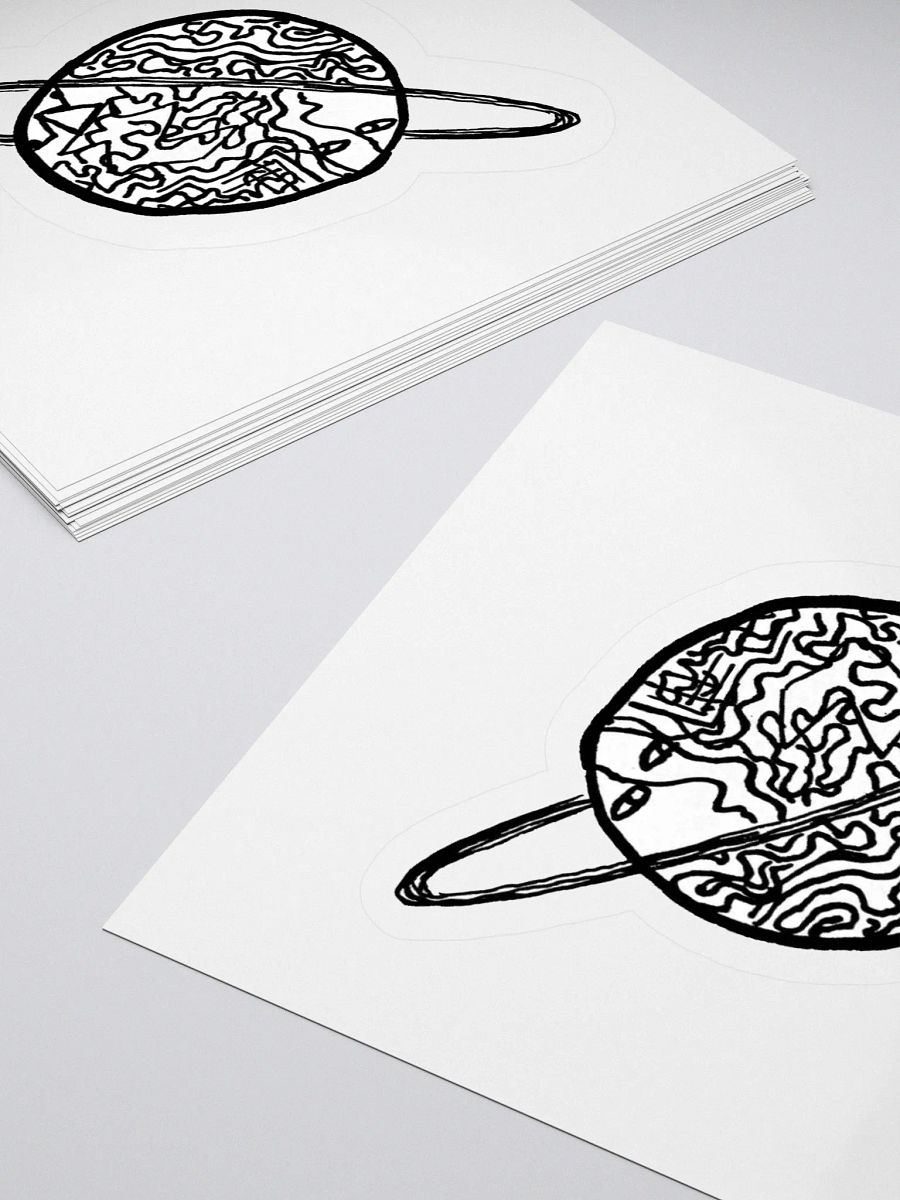 saturn faces sticker product image (12)