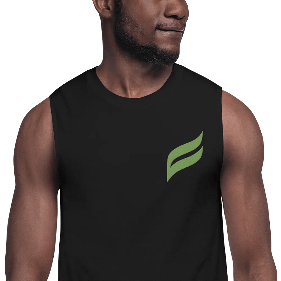 gym bro tank (embroidered logo) product image (9)
