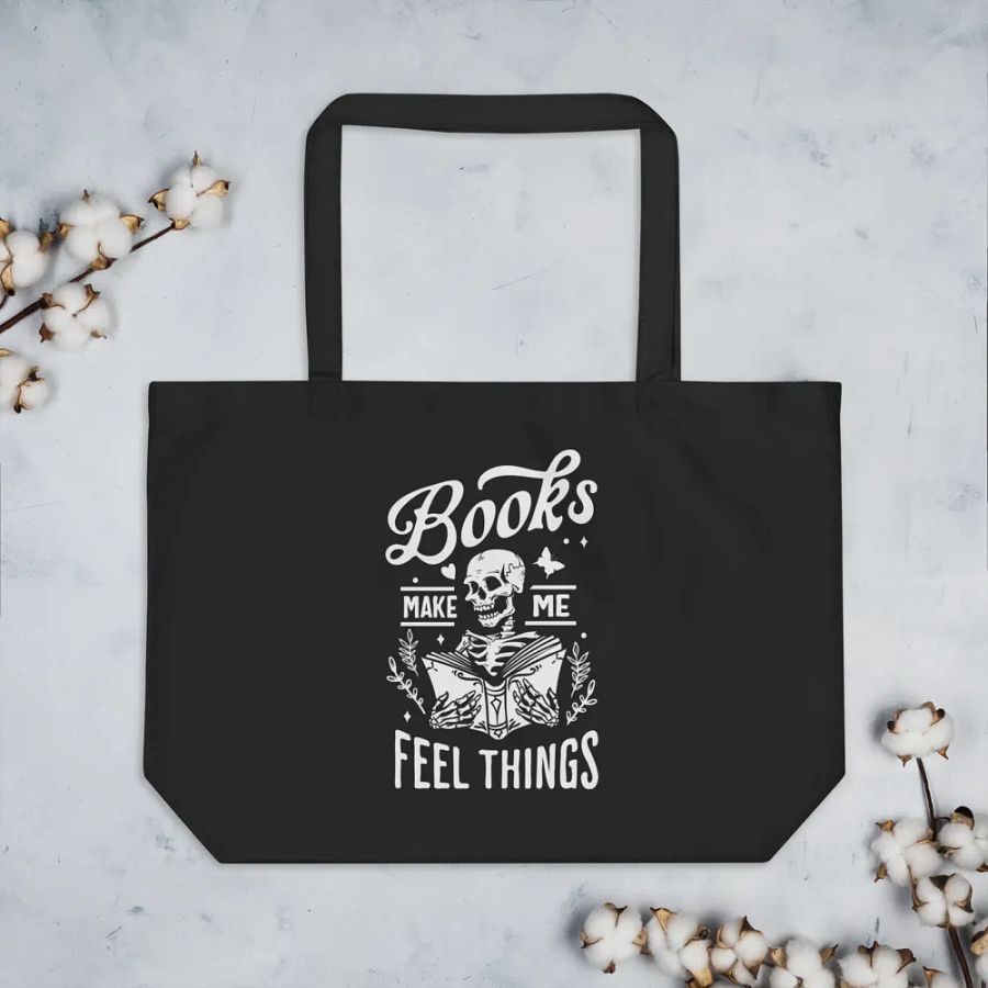 Books Make Me Feel Things Bag product image (7)