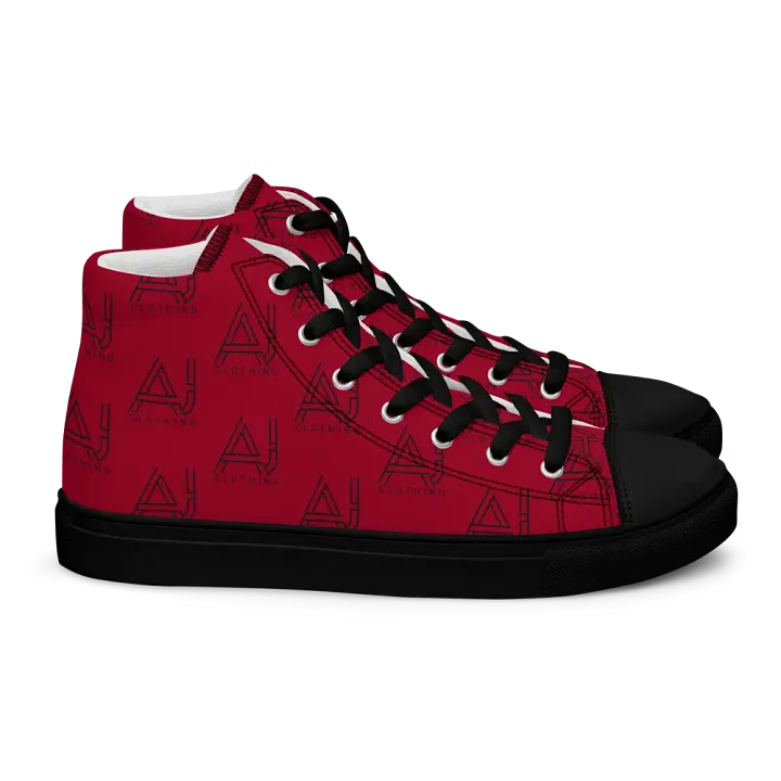 Red high tops product image (2)