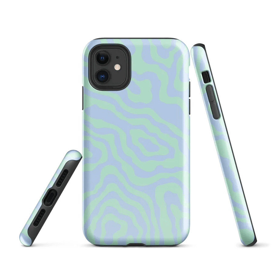 Topographic Wave iPhone® Tough Case product image (1)