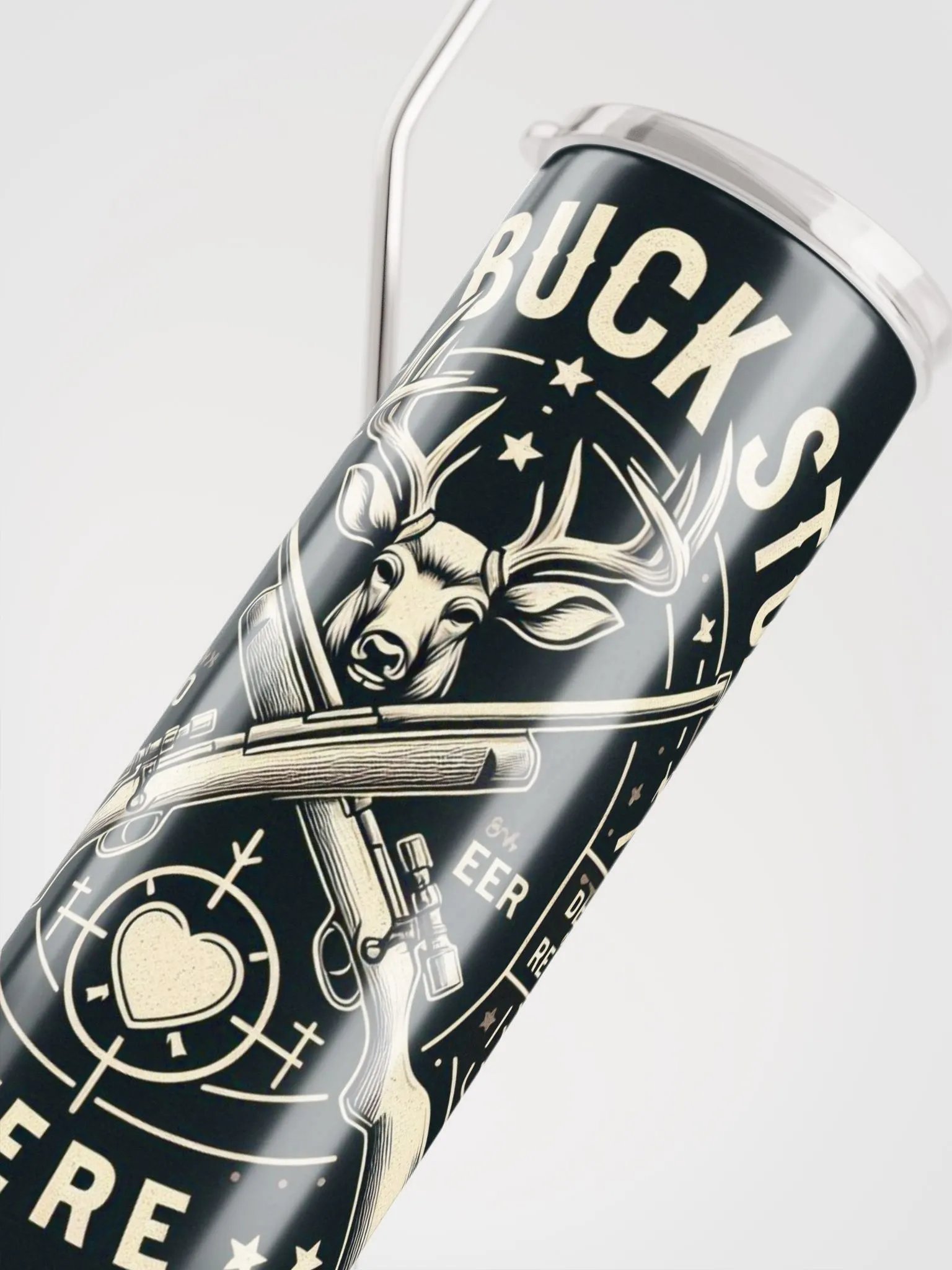 Buck Stops Here Stainless Steel Tumbler product image (4)